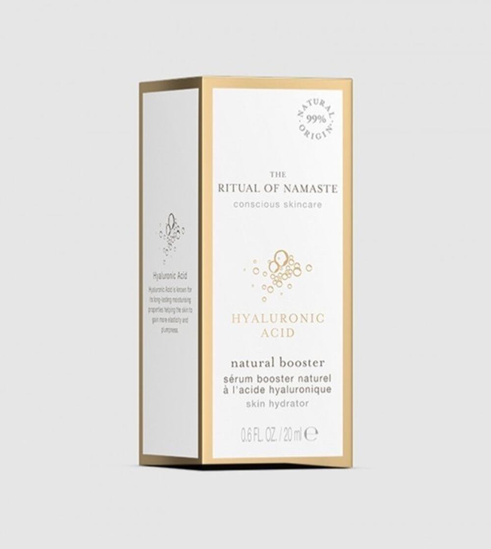 Ritual of Namaste Natural Booster Serum with Hyaluronic Acid, 0.6 fl oz 20ml